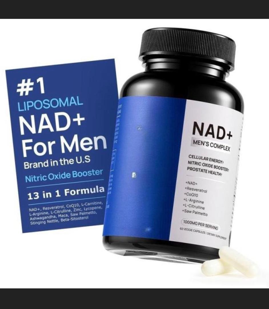 NAD+ Men's Complex 1000mg — Liposomal 13-in-1 (60 caps)