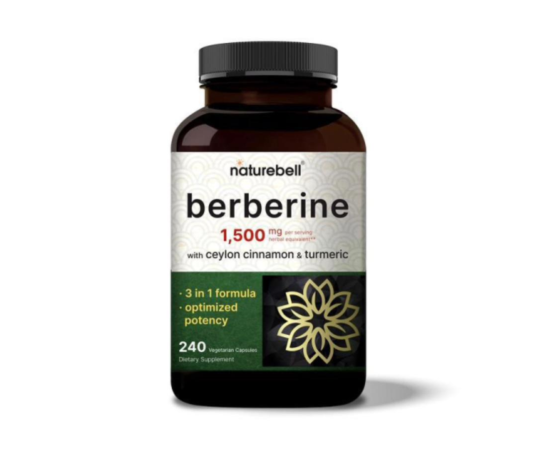 NatureBell Berberine 1,500mg — 3-in-1