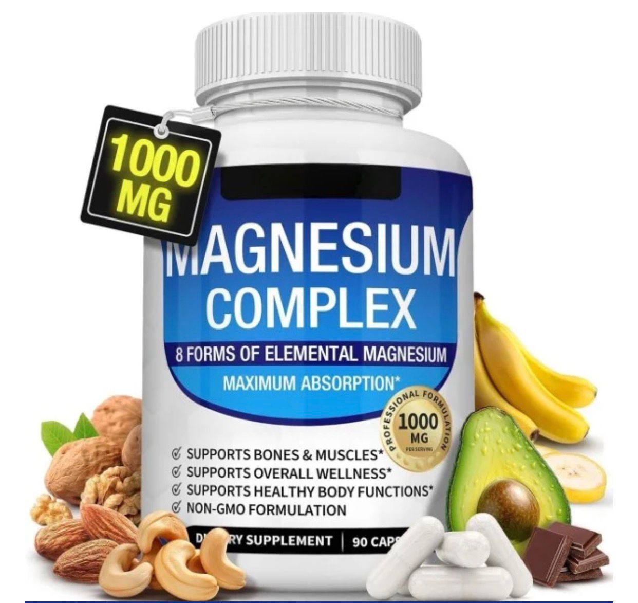 Magnesium Complex 1000mg — 8 Forms