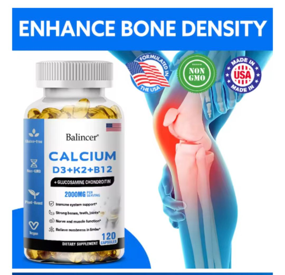 Calcium + D3 + K2 + B12