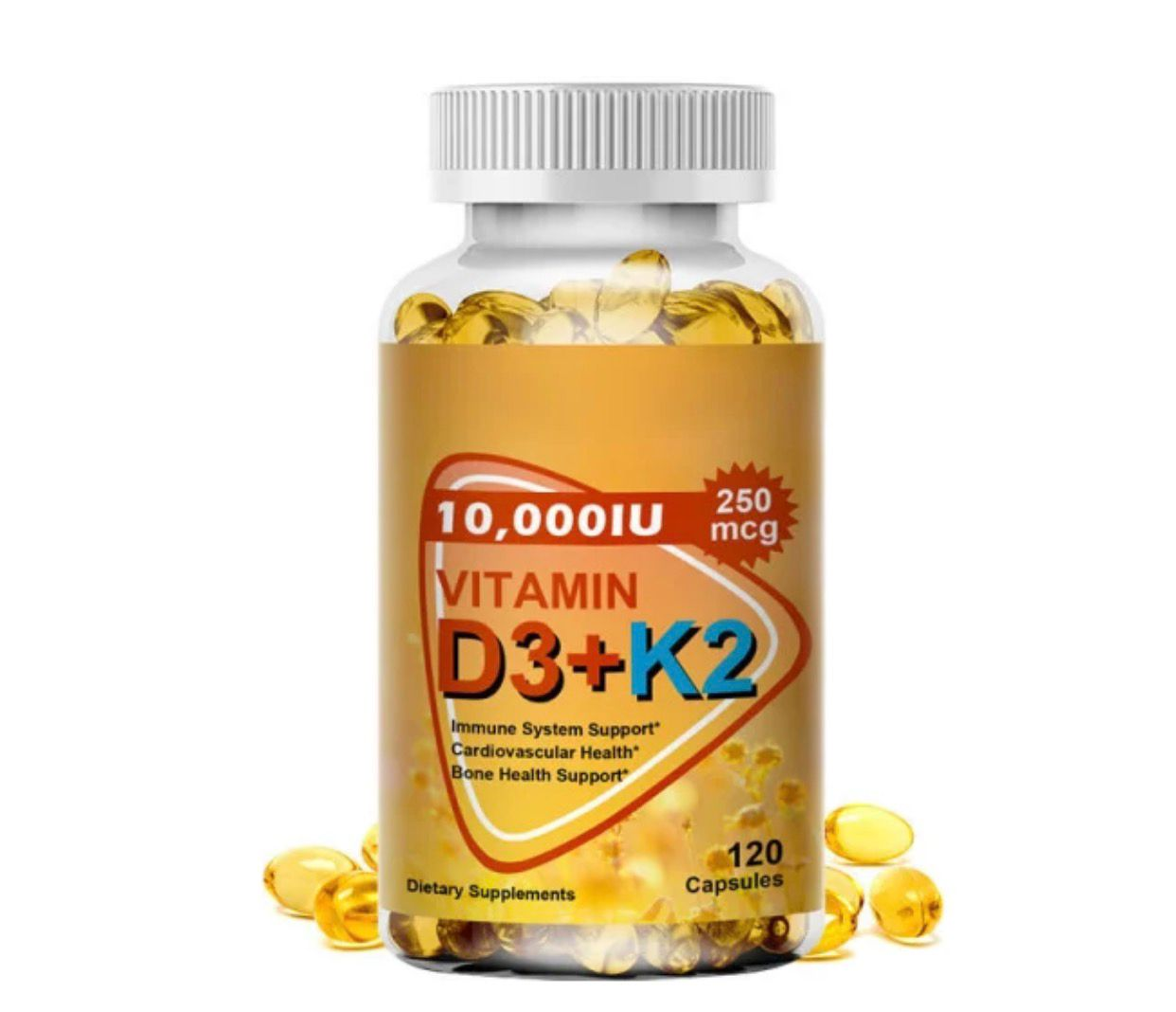 Vitamin D3 + K2 (10,000 IU)