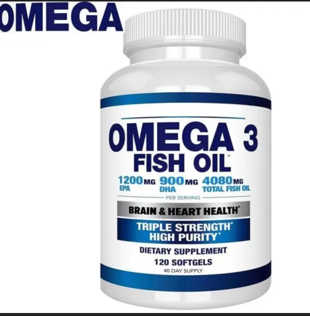 Omega 3 Triple Strength 120 softgels